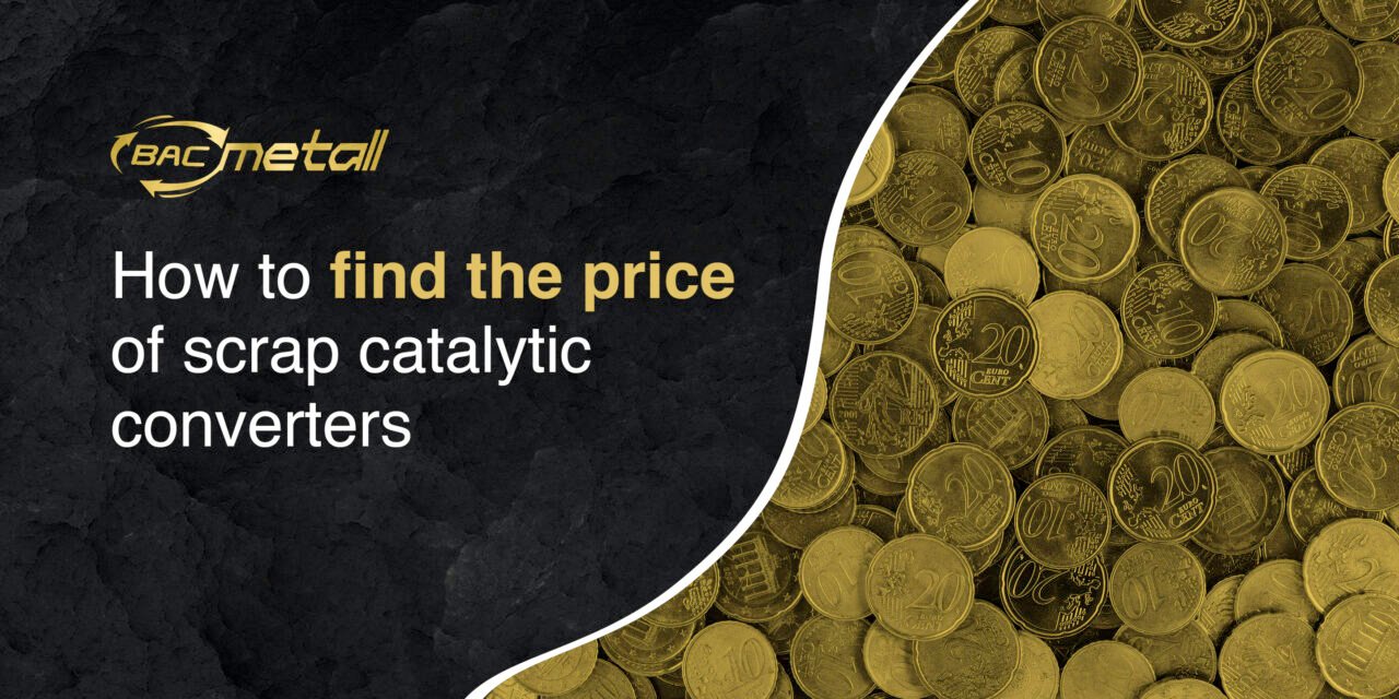 How to calculate the price of scrap catalytic converter?