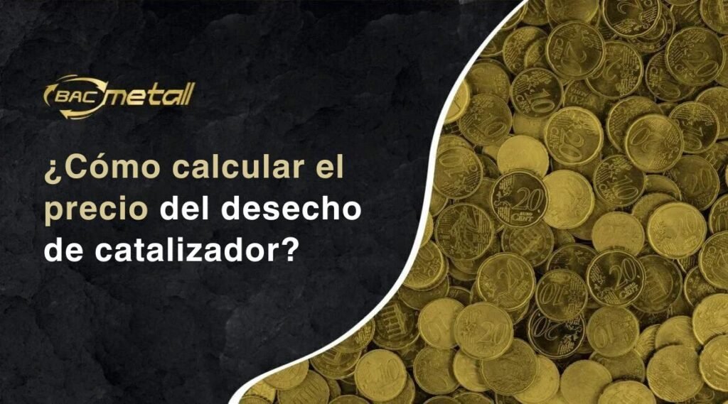 ¿Cómo calcular el precio del desecho de catalizador?