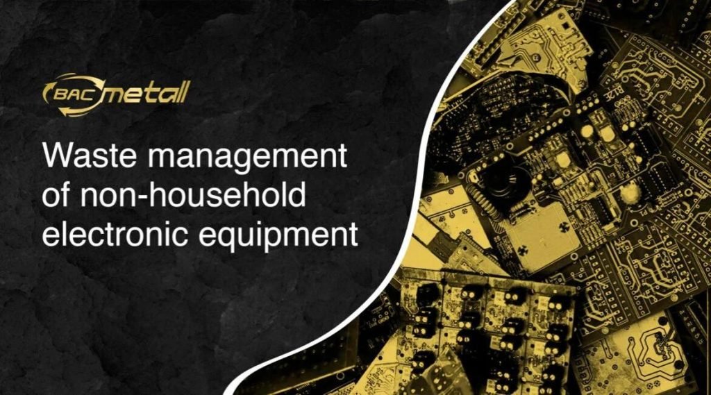 Information about electronic equipment waste management